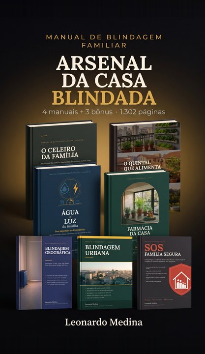 Arsenal da Casa Blindada: 4 manuais + 3 bônus, 1.302 páginas