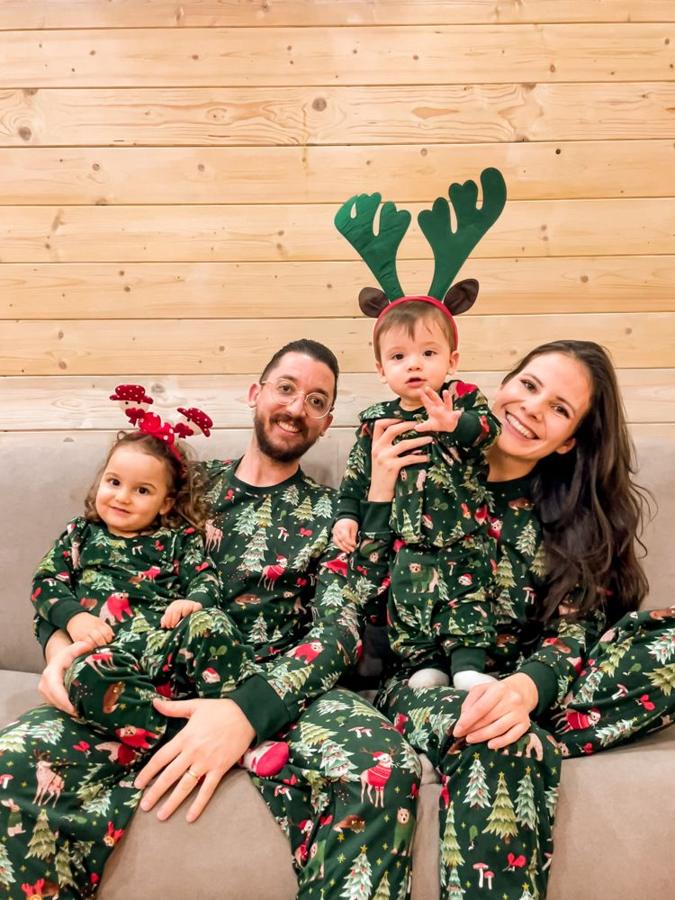 Família Medina no Natal